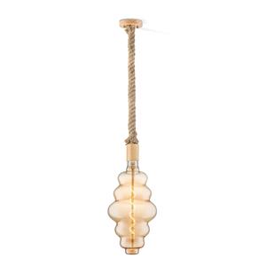 Light depot - hanglamp Leonardo Cloud - amber - Outlet