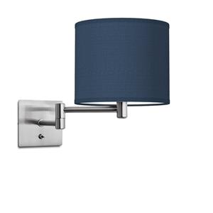 Light depot - wandlamp swing bling Ø 20 cm - blauw - Outlet