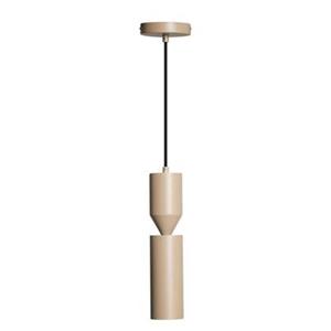 ETH Pencil Hanglamp Creme 2xGU10 ex.bulb H35cm+200cm kabel
