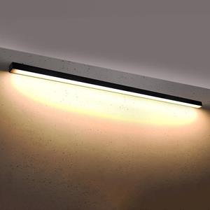 Famlights | LED Wandleuchte Per in Schwarz 50W 6500lm 3000K