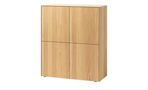 Highboard ¦ holzfarben ¦ Maße (cm): B: 100 H: 120 T: 43  - Möbel Kraft