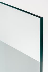 Balmani BMSS douchewand helder glas met matte strook 96 x 200 cm