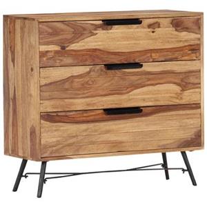 VIDAXL Sideboard 80 X 30 X 75 Cm Massivholz Palisander