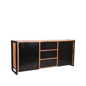 Het Steigerhouthuis Steigerhouten LABEL51 Dressoir Brussels - Rough - Mangohout - 190 cm