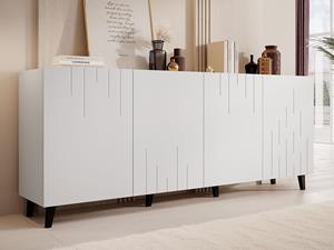 Mobistoxx Dressoir BARISO 4 deuren wit