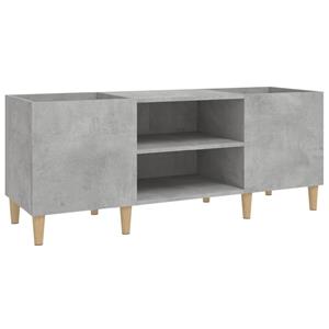 Vidaxl - Plattenschrank Betongrau 121x38x48 cm Holzwerkstoff Grau