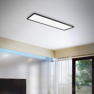 Briloner LED-Anbaupanel Slim 58x20cm on/off 4.000K schwarz