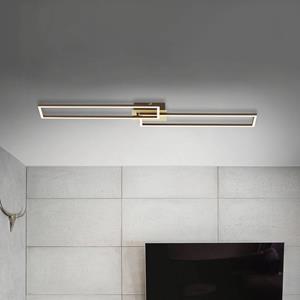Briloner LED plafondlamp Frame 2-lamps 110x25cm CCT goud