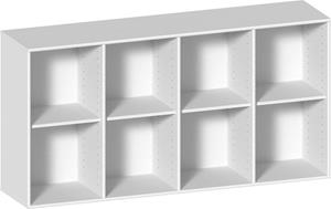 Hammel Furniture Sideboard Mistral Kubus 116, (1 St.), Einlegeböden, Wandmontage/stehend, Breite: 136 cm, Tiefe: 32,5 cm