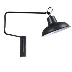 Masterlight Gunmetalen wandleeslamp Industria 123cm 3046-05-30-06