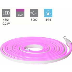 Eglo - 900219 LED-Stripes flatneonled rosa L:500cm H:0.6cm mit Kabel+Stecker IP44