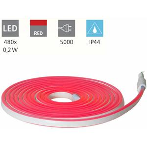 900223 LED-Stripes flatneonled rot L:500cm H:0.6cm mit Kabel+Stecker IP44 - Eglo
