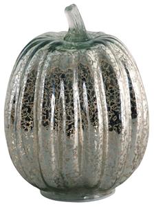 Luxform Glass Pumpkin Silver tall 92905
