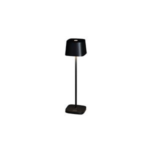 KonstSmide Draadloze tafellamp Capri mini zwart 7829-750