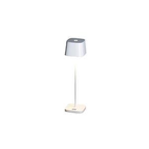 Konstsmide LED-Tischleuchte Capri-Mini für außen, weiß