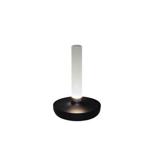 KonstSmide Oplaadbare tafellamp Biarritz zwart 7827-753