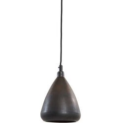 Light&Living Hanglamp Ø18x20 cm DESI mat brons