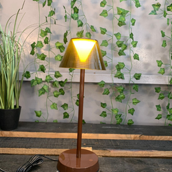Ideal Lux Lolita - Moderne Bruine LED Tafellamp - Sfeervolle Verlichting