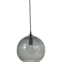 Light&Living Hanglamp Ø30x32 cm MOMOKO smoke glas grijs