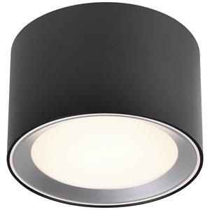 Nordlux Landon LED-plafondlamp voor badkamer Energielabel: F (A - G) LED LED 6.5 W Warmwit tot neutraalwit Zwart