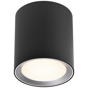 Nordlux Landon Long LED-plafondlamp voor badkamer Energielabel: F (A - G) LED LED 6.5 W Warmwit tot neutraalwit Zwart