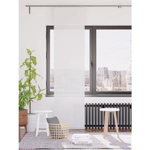 Flächenvorhang "Manhattan" 245 x 60 cm weiß