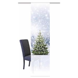 HOME WOHNIDEEN Paneelgordijn Kerstboom HxB: 245x60, inclusief bevestigingsmateriaal (1 stuk)