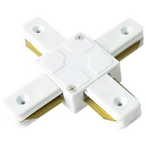 BES LED Spanningsrail Doorverbinder - Facto - X Kruis Koppeling - 1 Fase - Wit