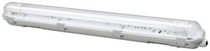 Sygonix LED-Feuchtraumleuchte LED G13 9W Naturweiß Grau
