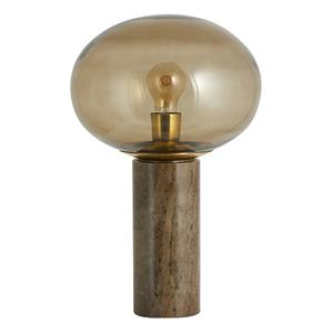 Nordal-collectie Tafellamp BES marmer bruin