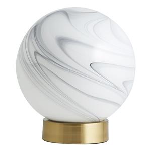 Nordal-collectie Tafellamp FAUNA wit/goud laag