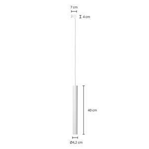Arcchio Ejona rail-hanglamp wit E27 4/40cm