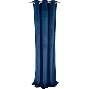 Tom Tailor Ösenschal French Velvet • 135 x 245cm • UNI Design - blau
