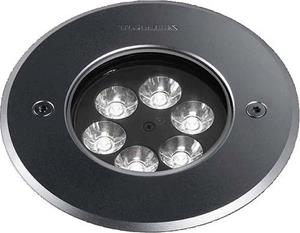 Trilux 8511RES/LED600-840ET 6285140 LED-Boden-Einbauleuchte ohne LED 13W Schwarz