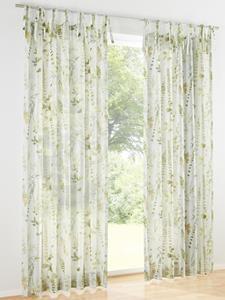 Kutti Vorhang "Jungle Schal", (1 St.), Gardine, halbtransparent, bedruckt, Polyester