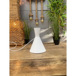 Reality Moderne Hanglamp  Enzo - Metaal - Wit