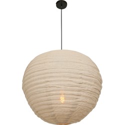 Anne Light & home Scandinavische Hanglamp -  - Metaal - Scandinavisch - E27 - L: 70cm - Voor Binnen - Woonkamer - Eetkamer - Bruin