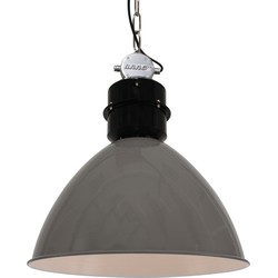 Anne Light & home Industriële Hanglamp -  - Metaal - Industrieel - E27 - L: 50cm - Voor Binnen - Woonkamer - Eetkamer - Groen