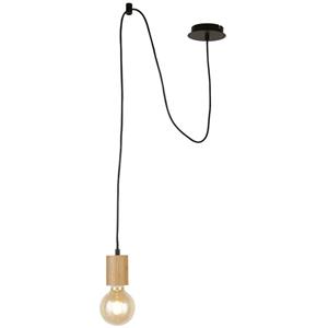 Searchlight Houten hanglamp Spinny 50212-1NA
