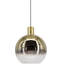 Artdelight Goud glazen hanglamp Rosario Ø 20cm HL 202-20 GO