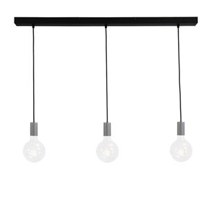 Masterlight Betongrijze pendel hanglamp Concepto 3-lichts 2237-00-100-3