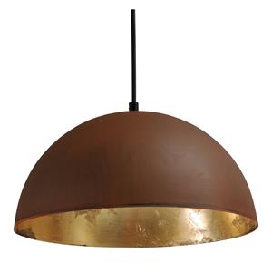 Masterlight Grote stoere hanglamp Industria Rust Gold 30 2199-25-08-S