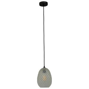 Masterlight Zwarte pendel hanglamp Pineapple met helderglas 2290-05-00