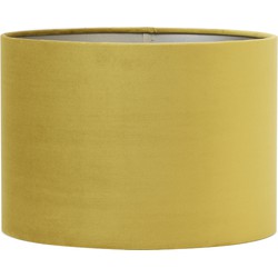 Light&Living Kap cilinder 20-20-15 cm VELOURS dusty gold
