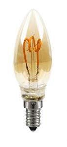 Civilight LED kaarslamp 2200K 135 lumen E14 3W glas dimbaar