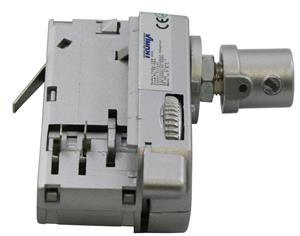 Tronix 3 fase adapter voor een spanningsrail aluminium 169-020