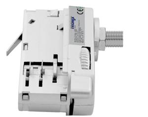 Tronix 3 fase adapter voor een spanningsrail wit 169-037