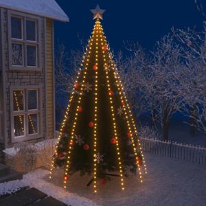 VIDAXL Weihnachtsbaum-lichternetz Mit 500 Leds 500 Cm