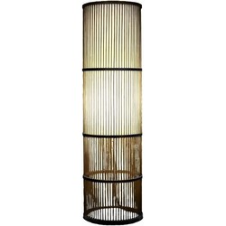Fine Asianliving Bamboe Vloerlamp Zwart D28xH100cm Levi