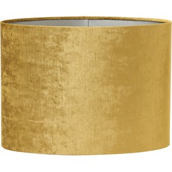 Light&Living Kap ovaal recht smal 45-21-32 cm GEMSTONE goud